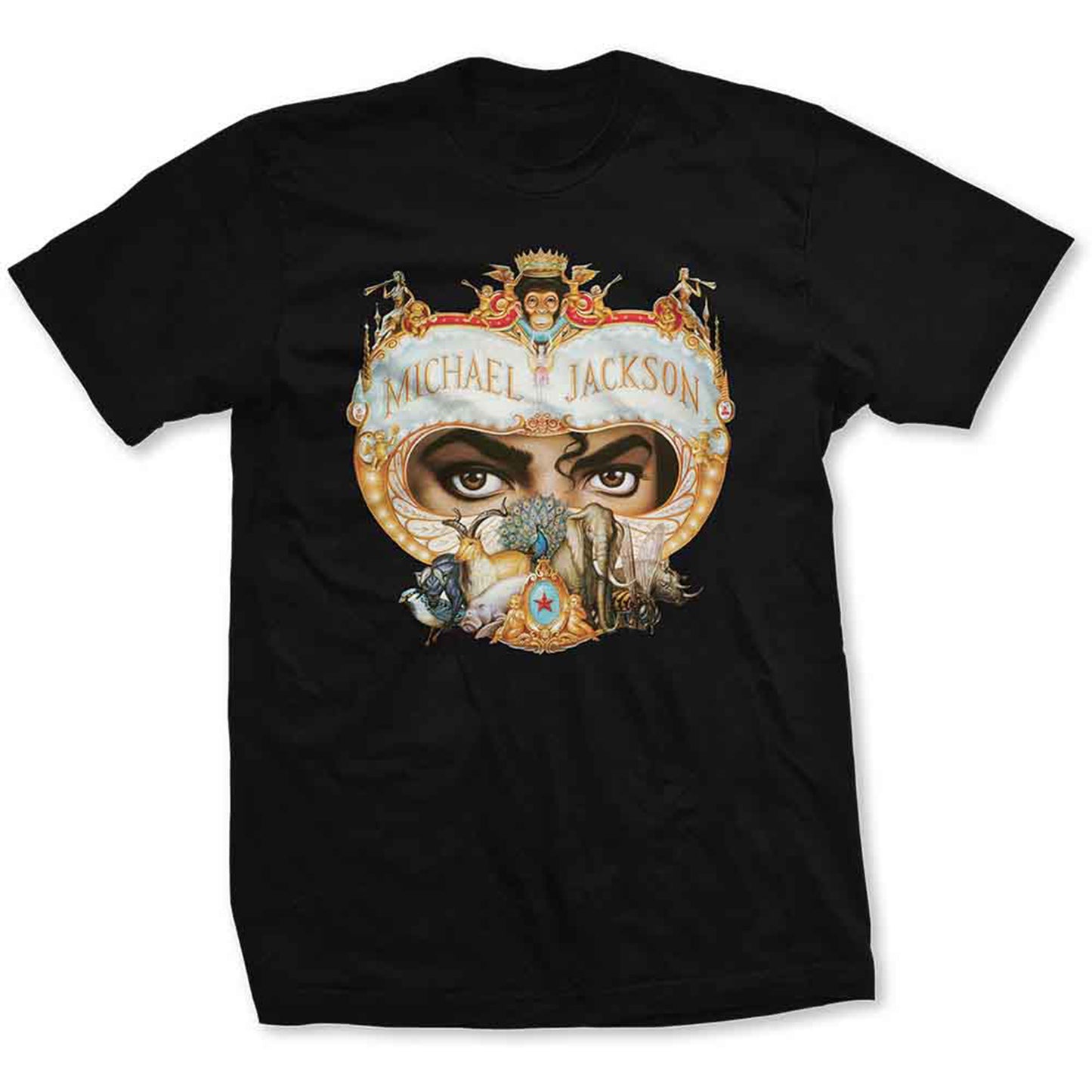 MICHAEL JACKSON - DANGEROUS - T-Shirt Black