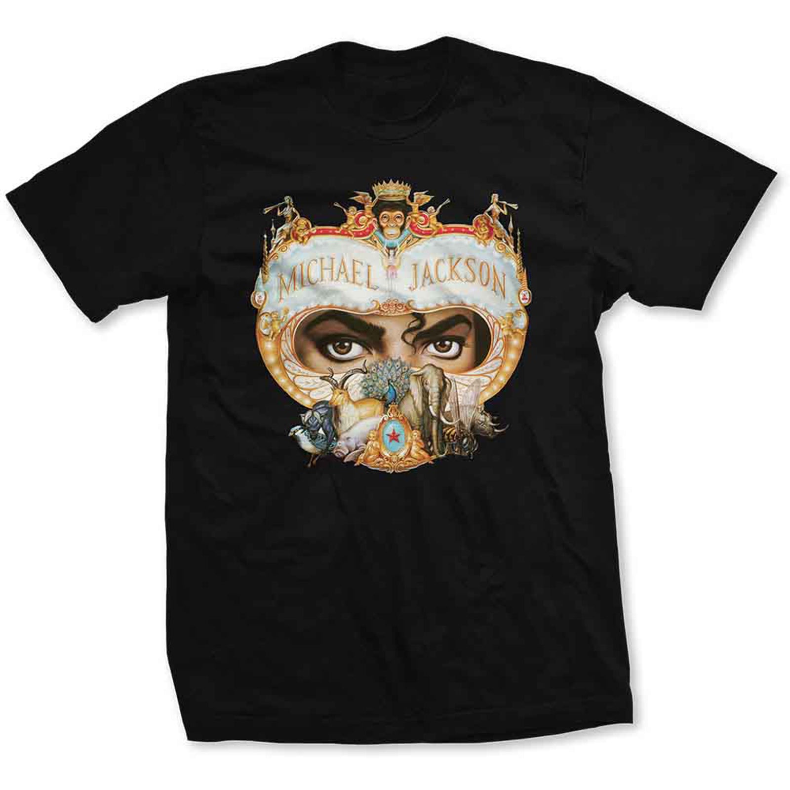 MICHAEL JACKSON - DANGEROUS - T-Shirt Black