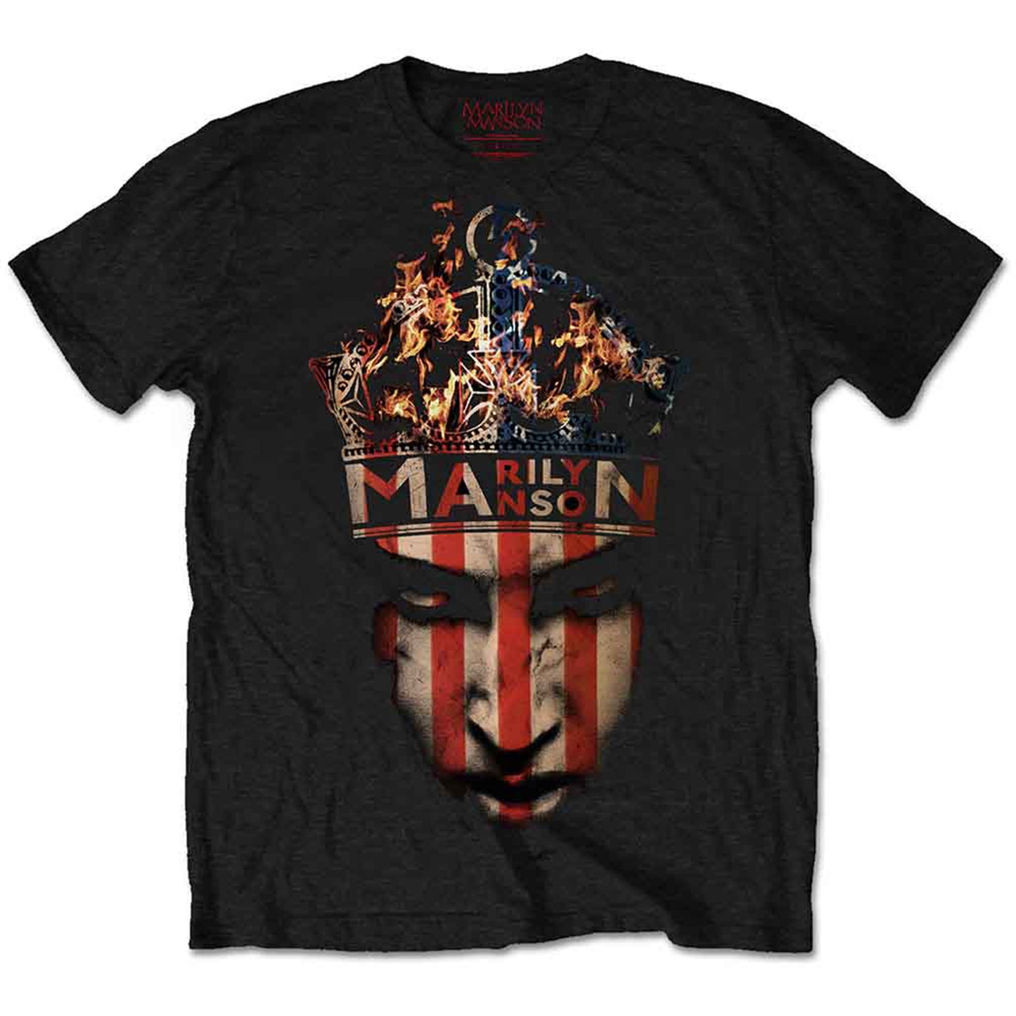 MARILYN MANSON - CROWN - T-Shirt Black