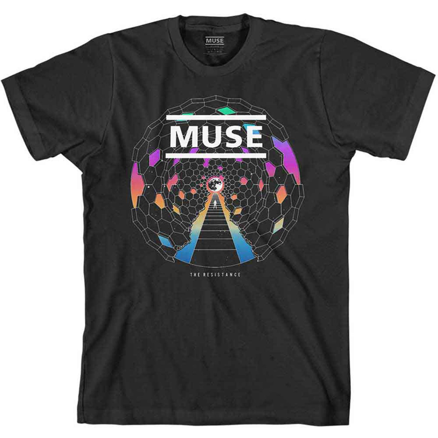 MUSE - RESISTANCE MOON - T-Shirt Black
