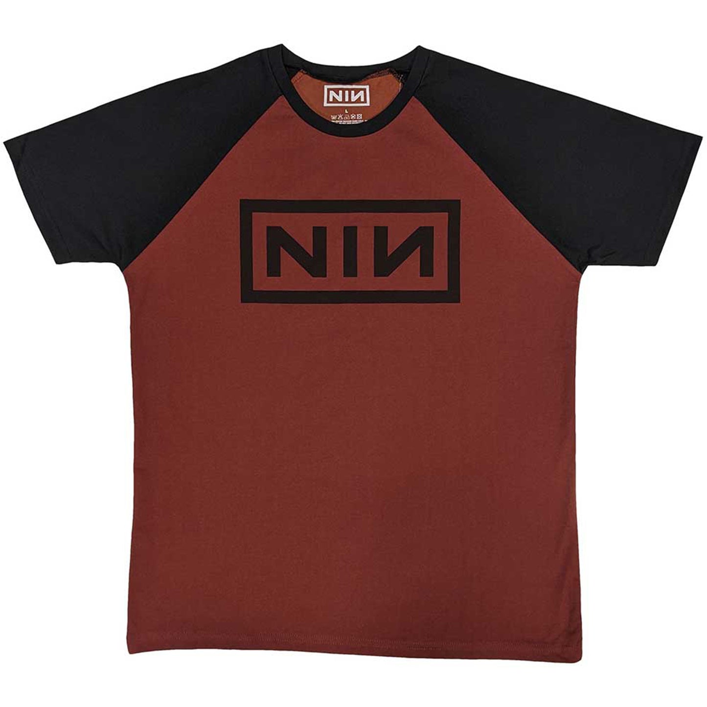NINE INCH NAILS - CLASSIC LOGO - Raglan T-Shirt Multicolour