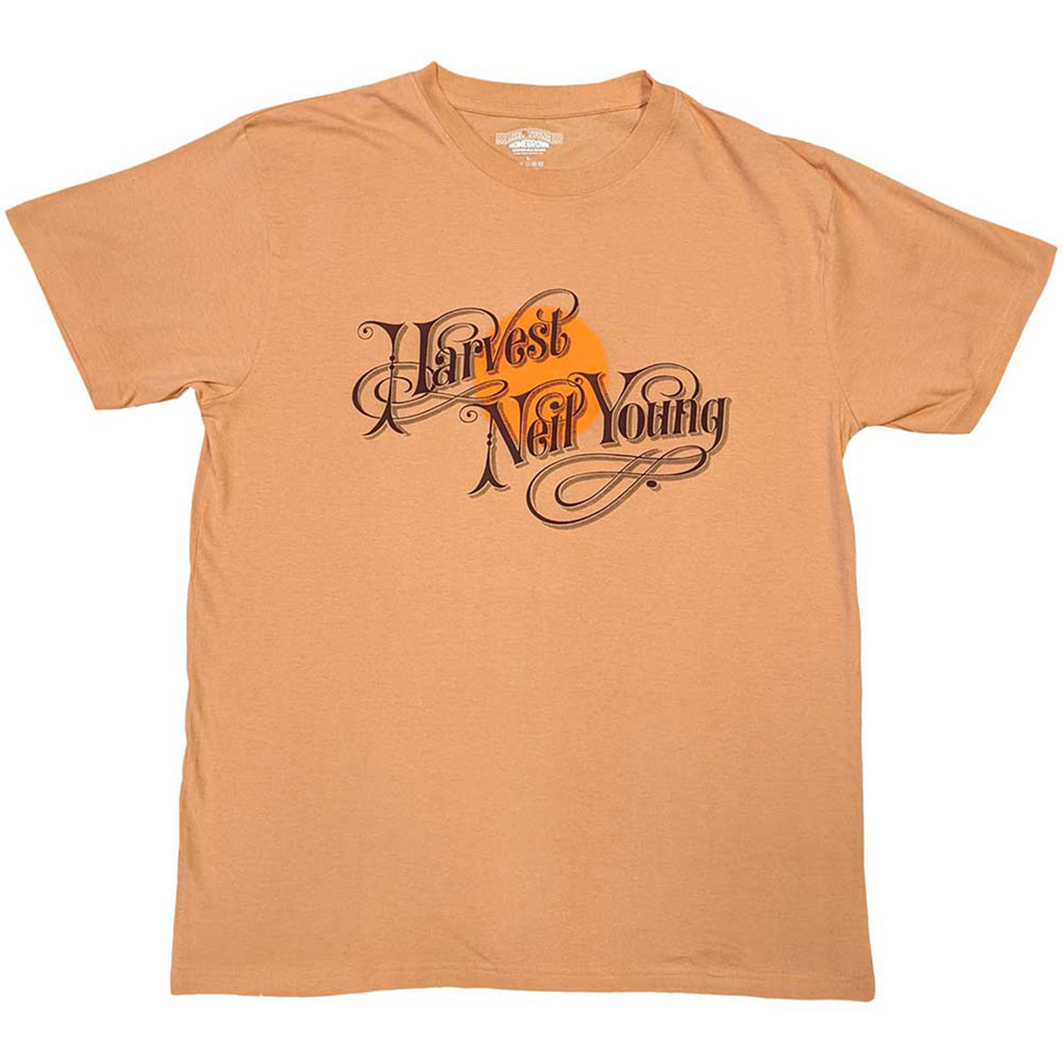 NEIL YOUNG - HARVEST - T-Shirt Yellow
