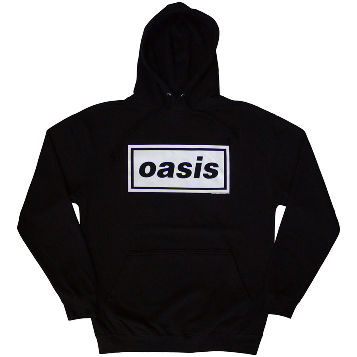OASIS - DECCA LOGO - Pullover Hoodie Black