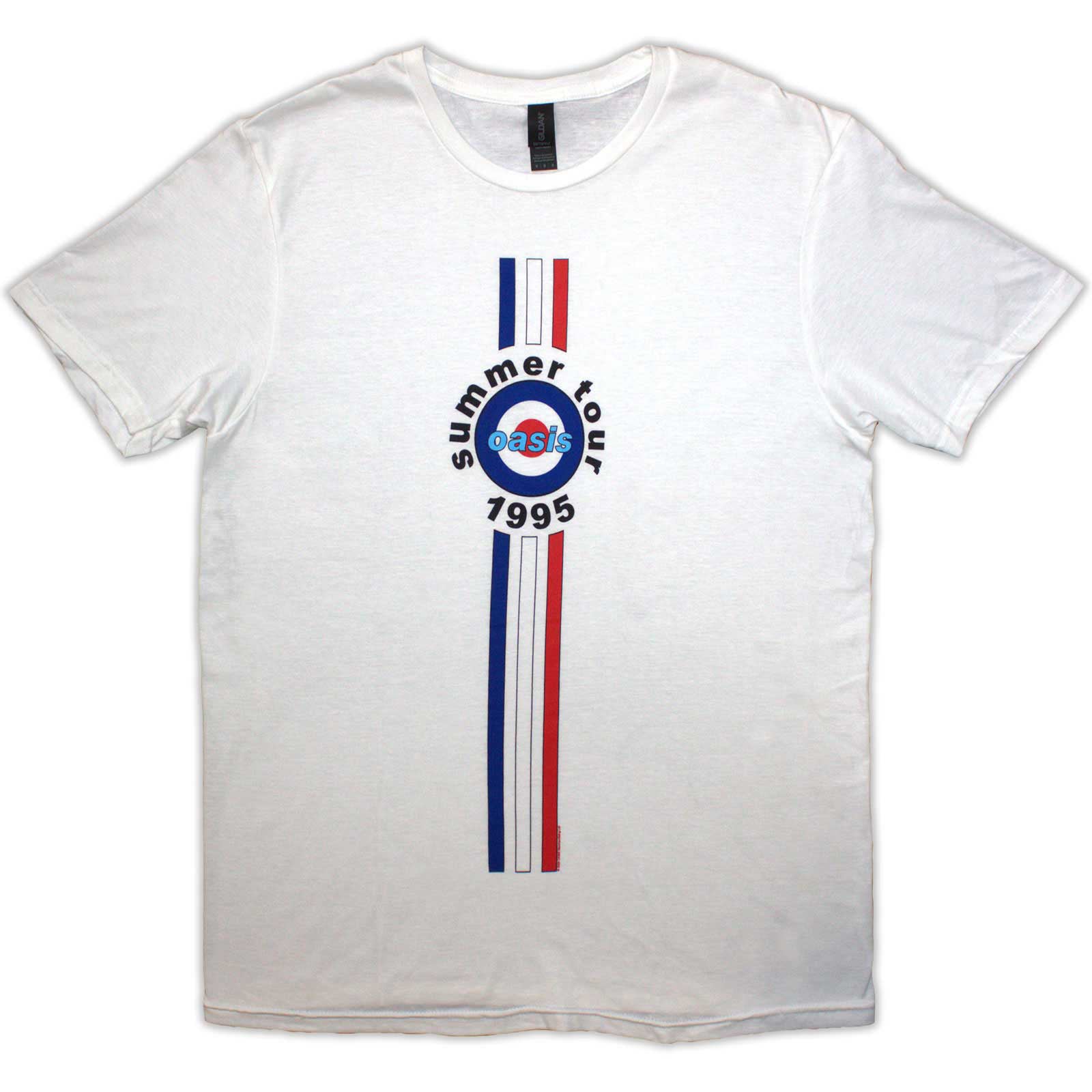 OASIS - STRIPES '95 - T-Shirt White