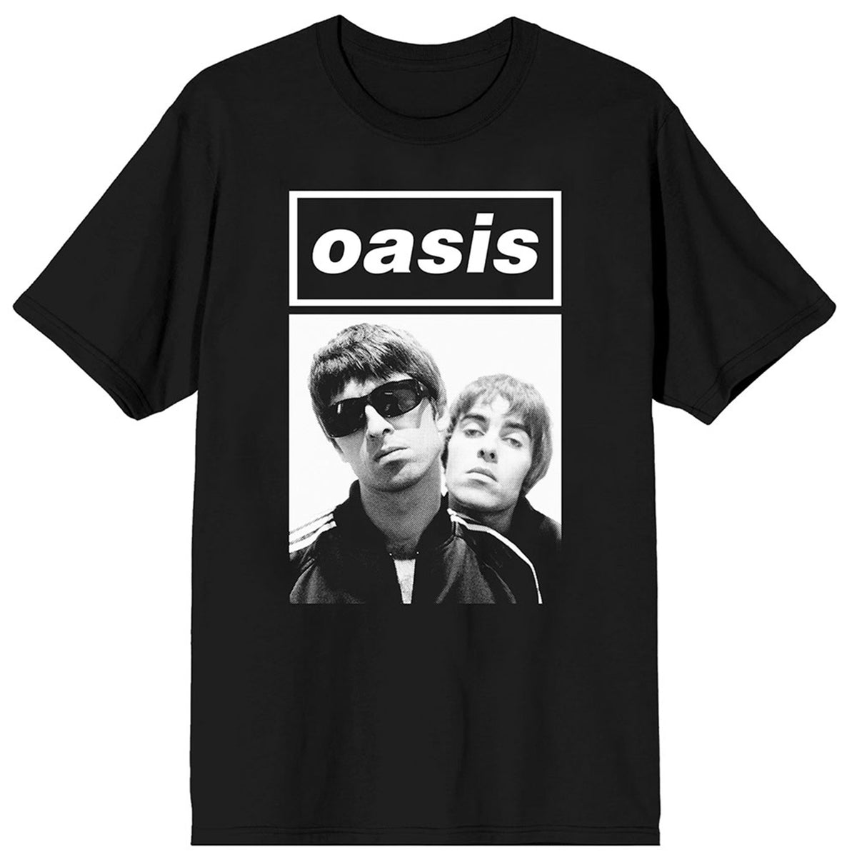 OASIS - NOEL & LIAM BOXED PHOTO - T-Shirt Black