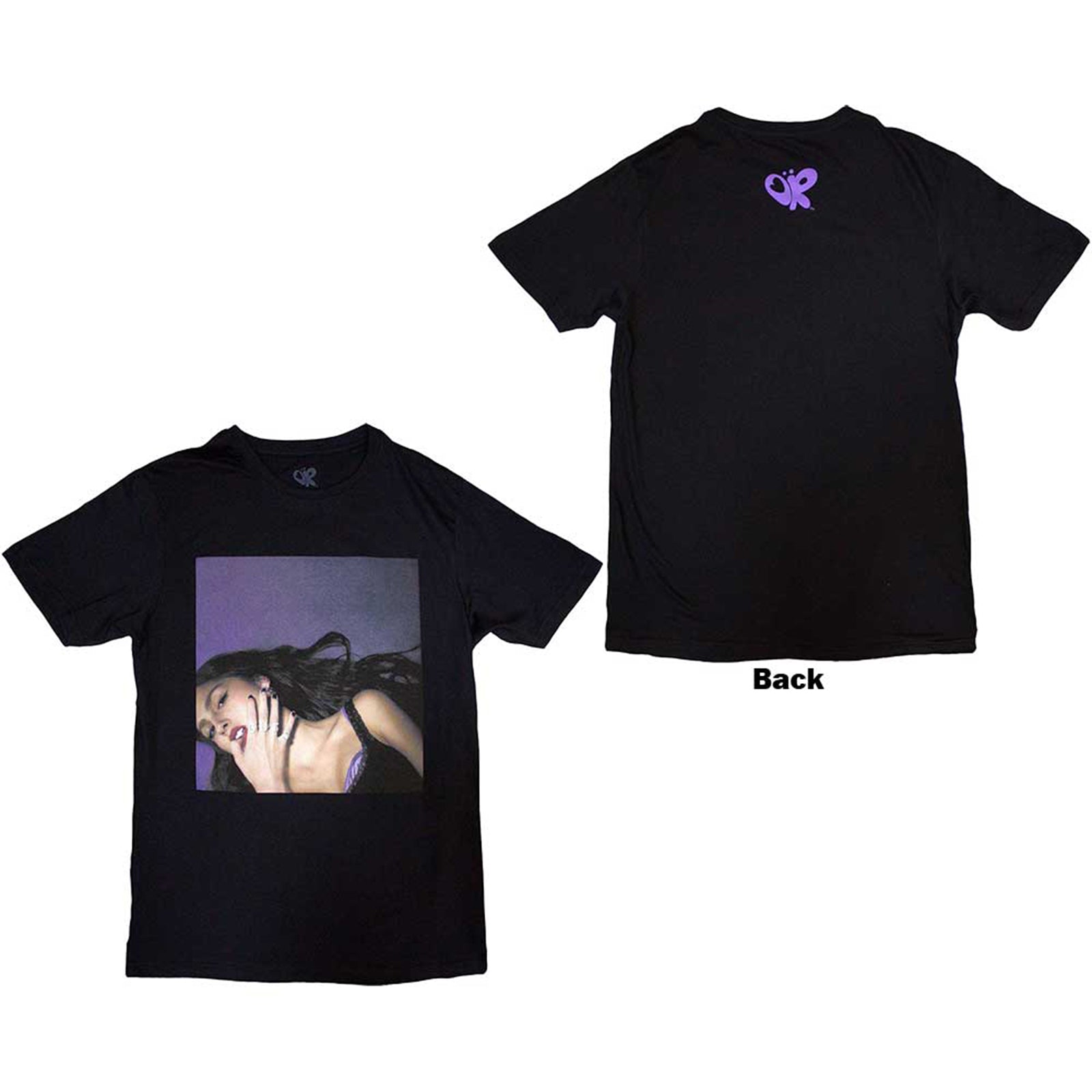 OLIVIA RODRIGO - GUTS ALBUM COVER - T-Shirt Black (Back Print)