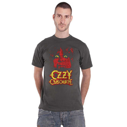 OZZY OSBOURNE - YELLOW EYES JUMBO - T-Shirt Grey