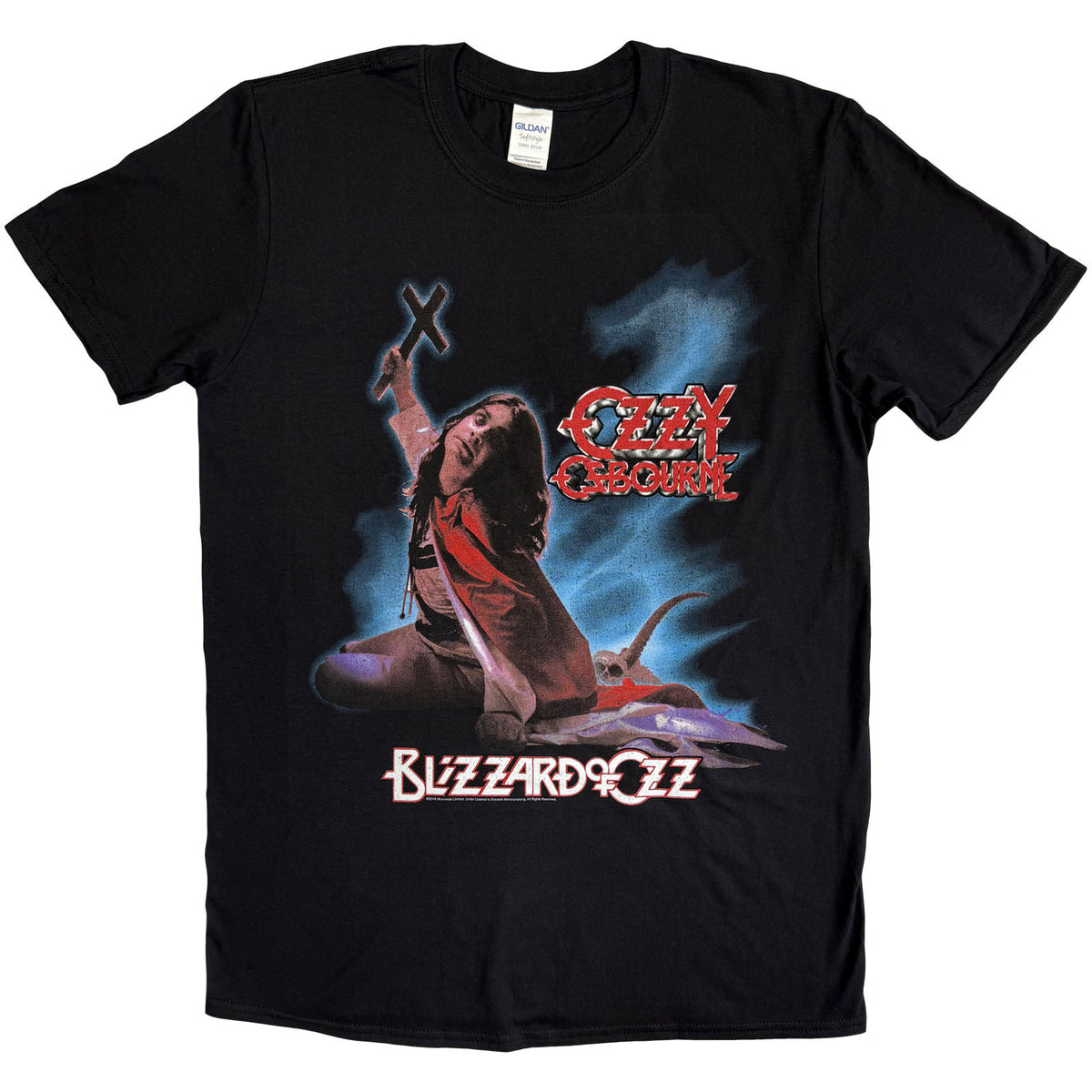 OZZY OSBOURNE - BLIZZARD OF OZZ - T-Shirt Black