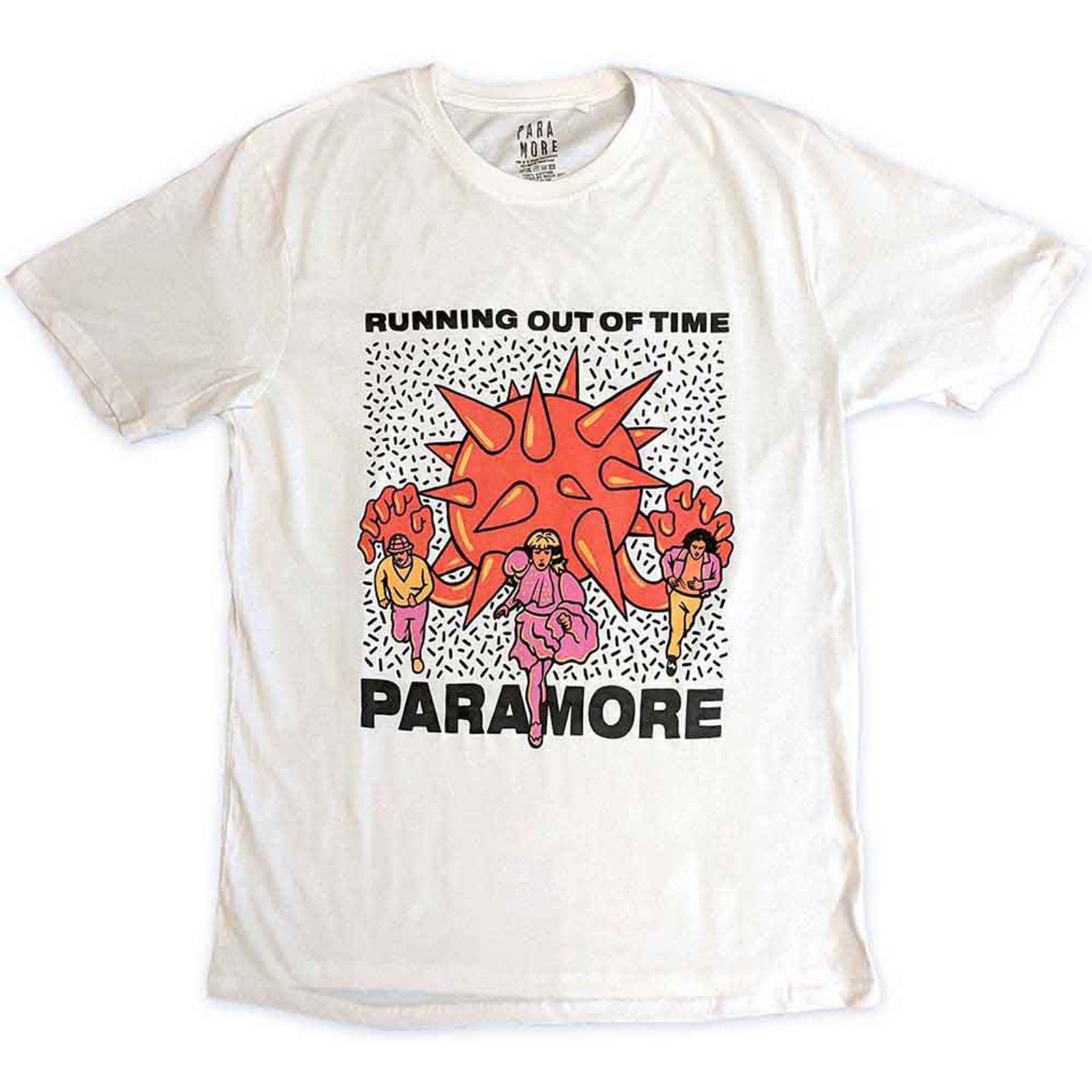 PARAMORE - RUNNING OUT OF TIME - T-Shirt White