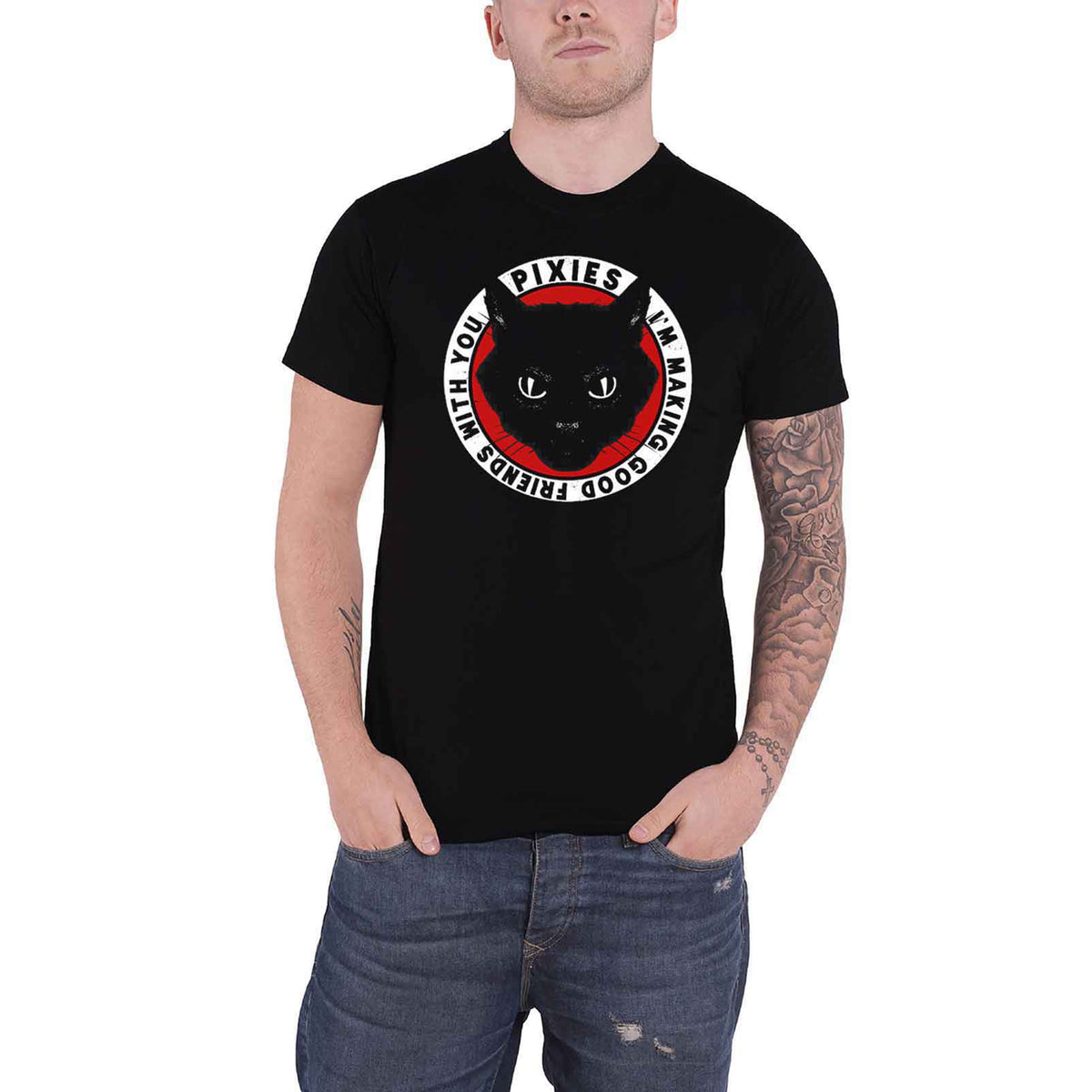 PIXIES - TAME - T-Shirt Black