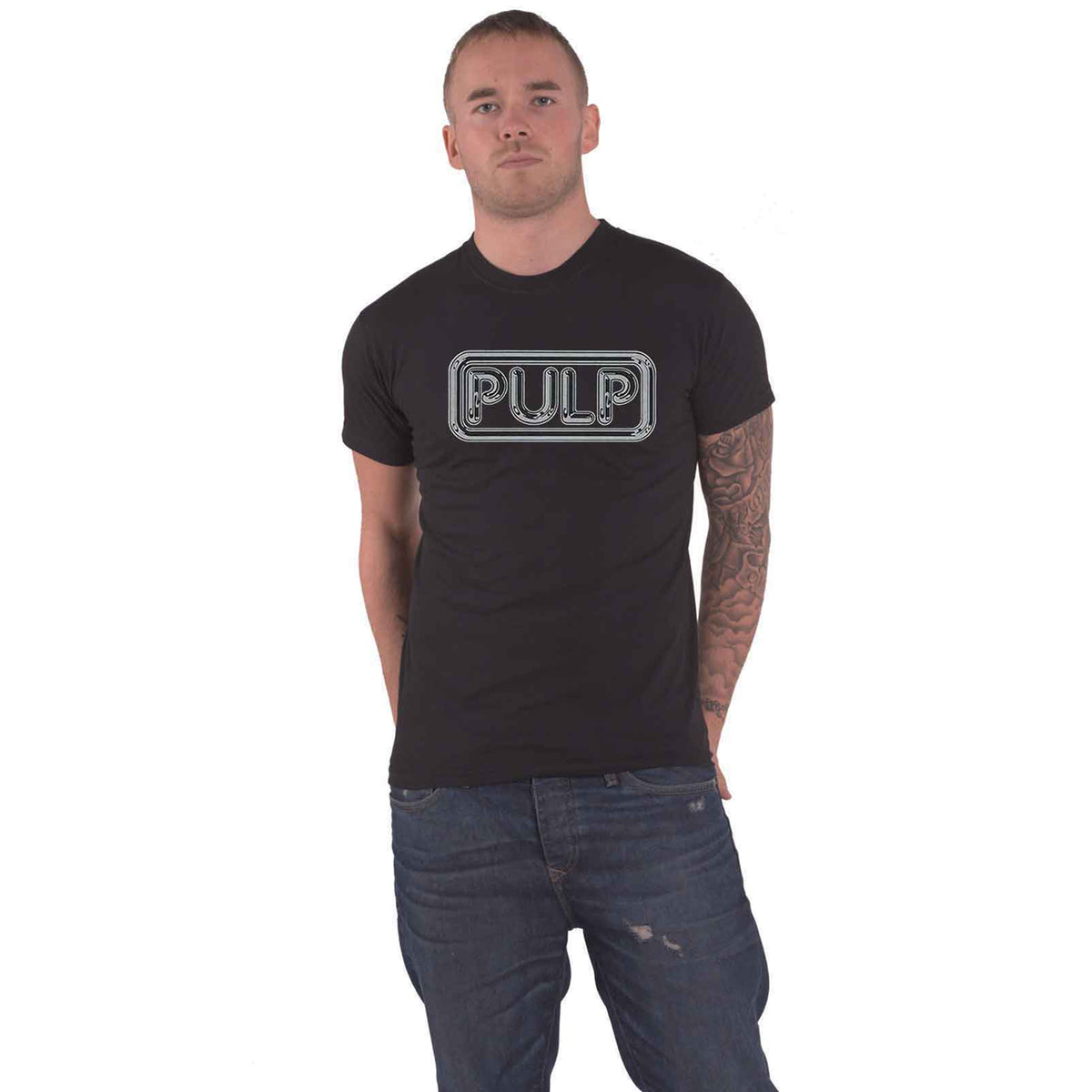 PULP - DIFFERENT CLASS LOGO - T-Shirt Black