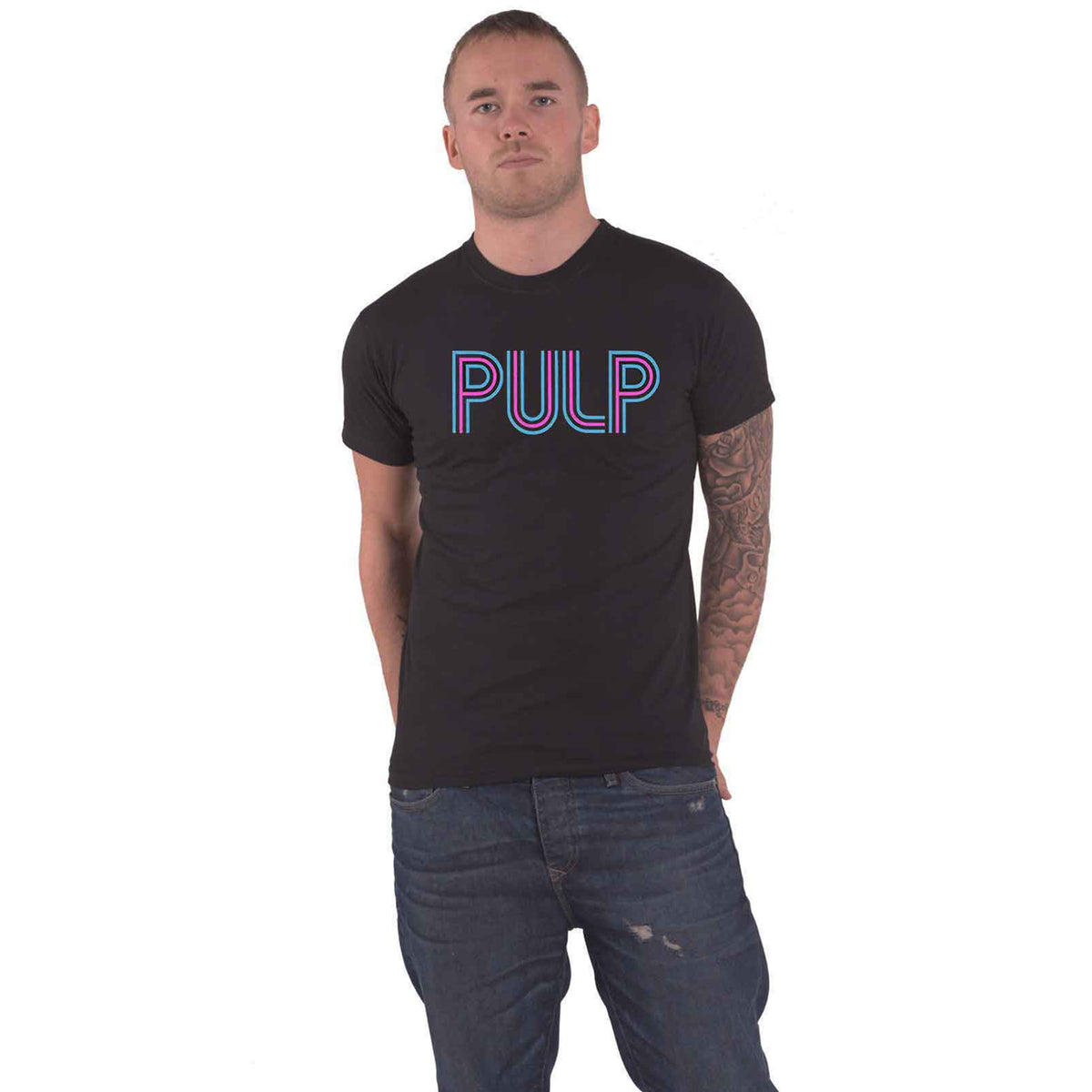 PULP - INTRO LOGO - T-Shirt Black