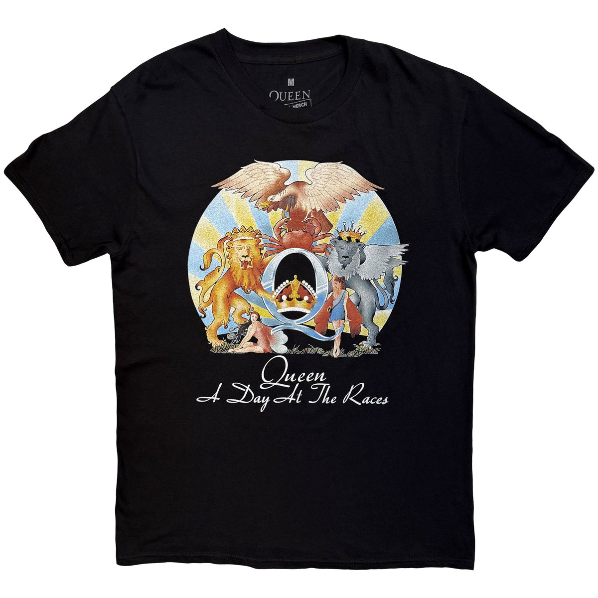 QUEEN - A DAY AT THE RACES - T-Shirt Black