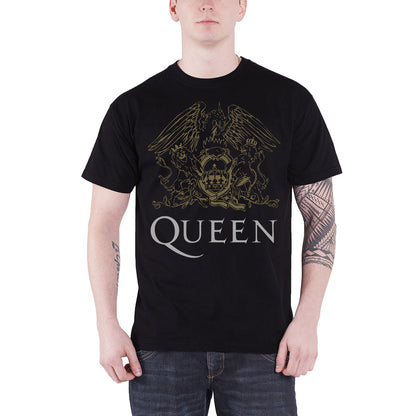 QUEEN - CREST - T-Shirt Black