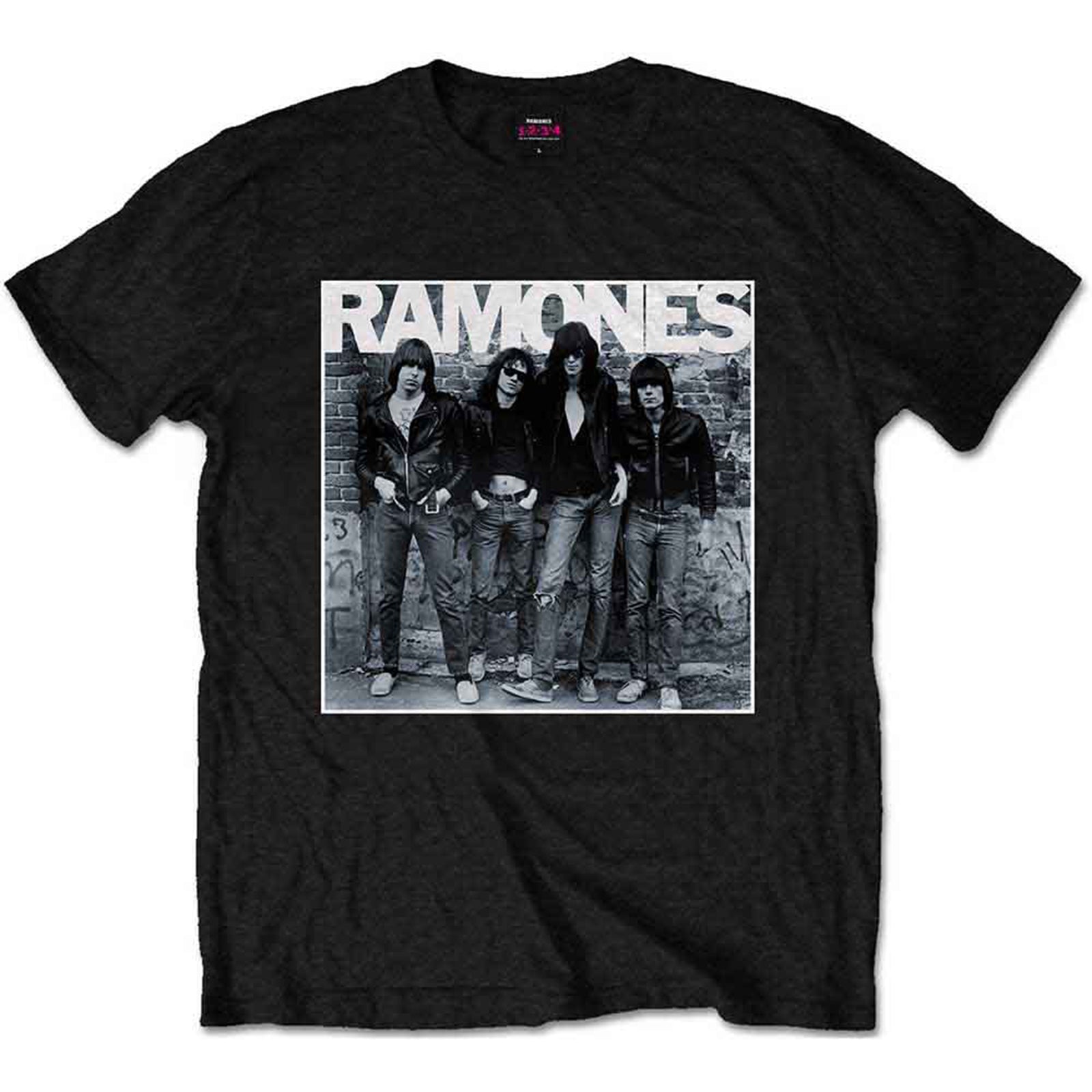 RAMONES - 1ST ALBUM - T-Shirt Black