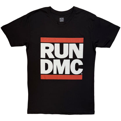 RUN DMC - LOGO - T-Shirt Black