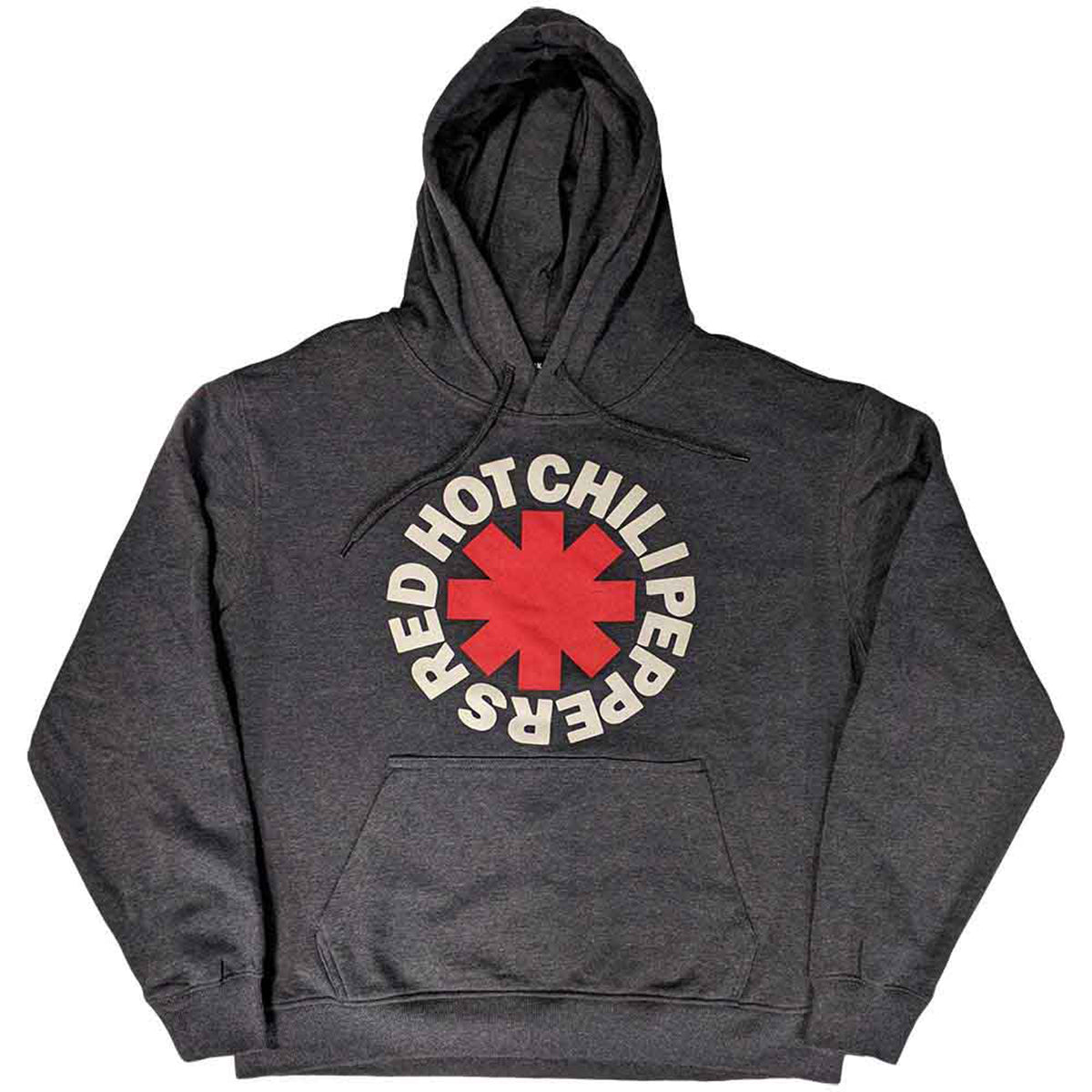 RED HOT CHILI PEPPERS - CLASSIC ASTERISK - Pullover Hoodie Grey