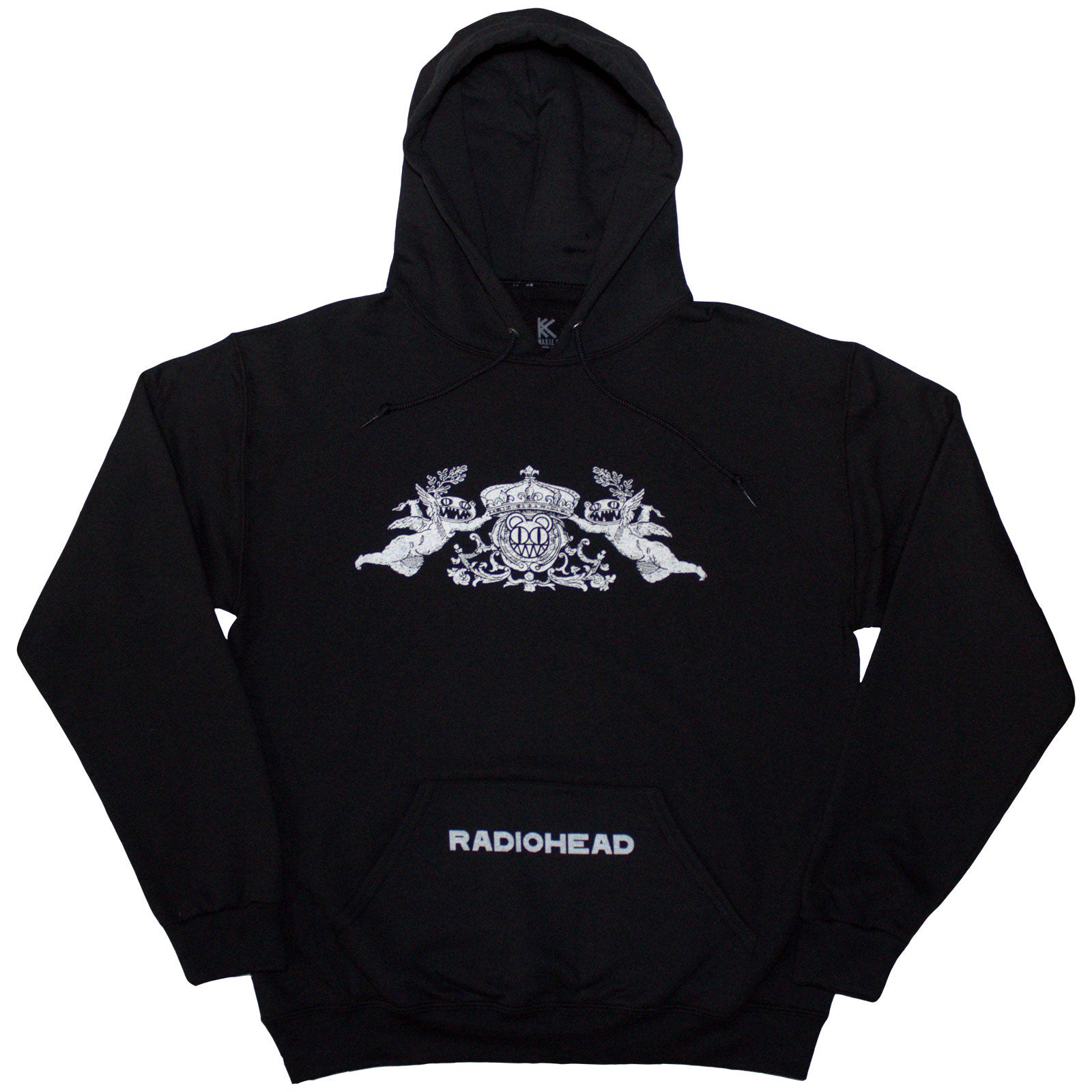 RADIOHEAD - BEARHEAD CREST - Pullover Hoodie Black