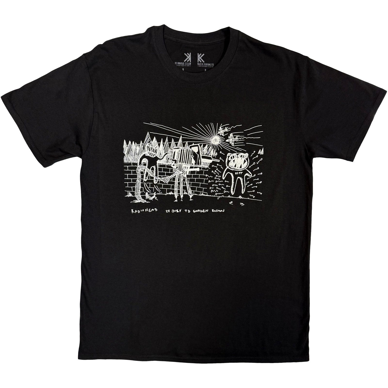RADIOHEAD - DESPOT - Organic T-Shirt Black