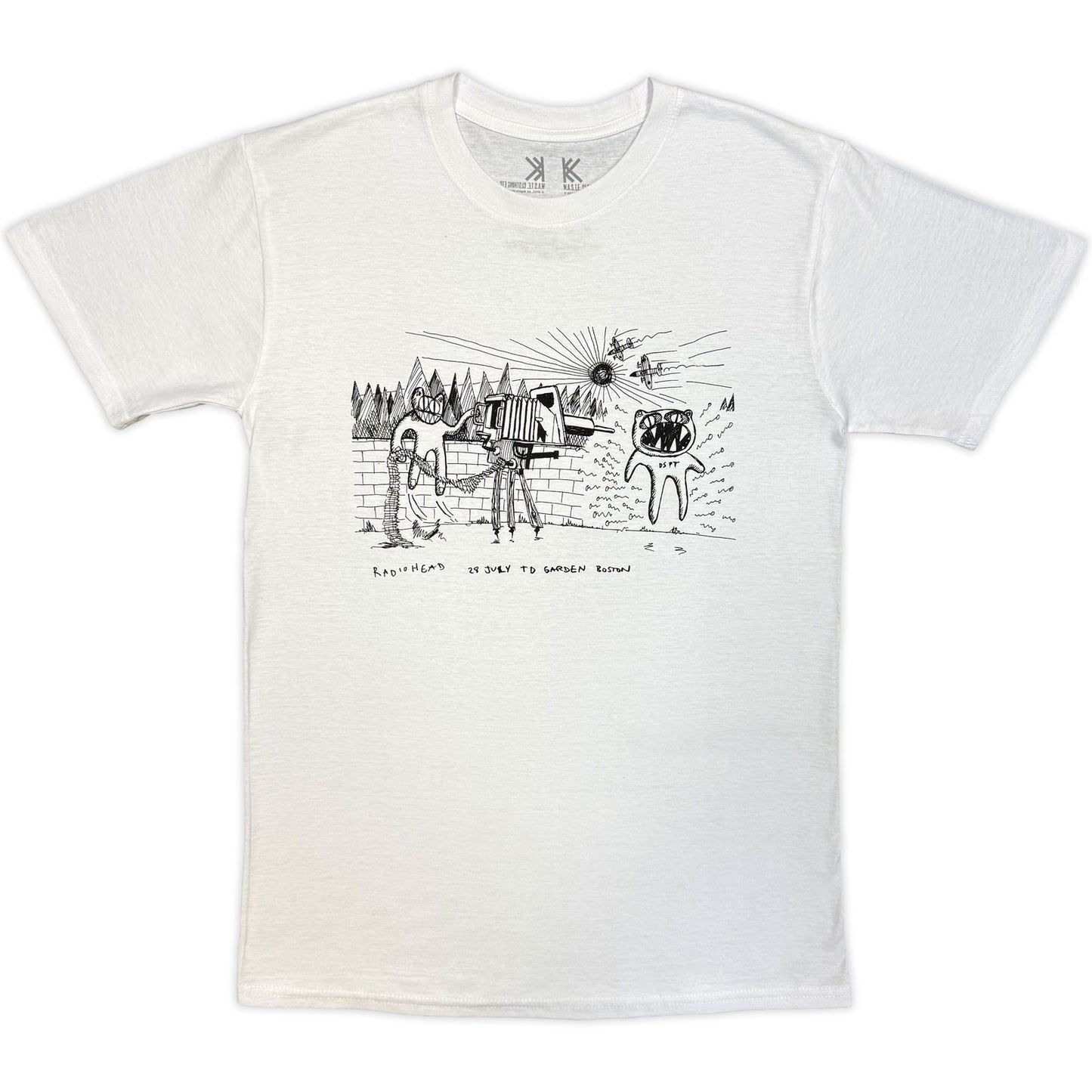 RADIOHEAD - DESPOT - Organic T-Shirt White