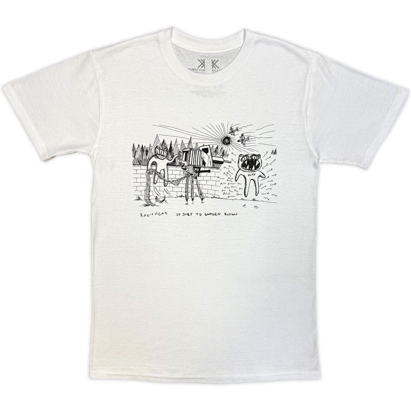 RADIOHEAD - DESPOT - Organic T-Shirt White