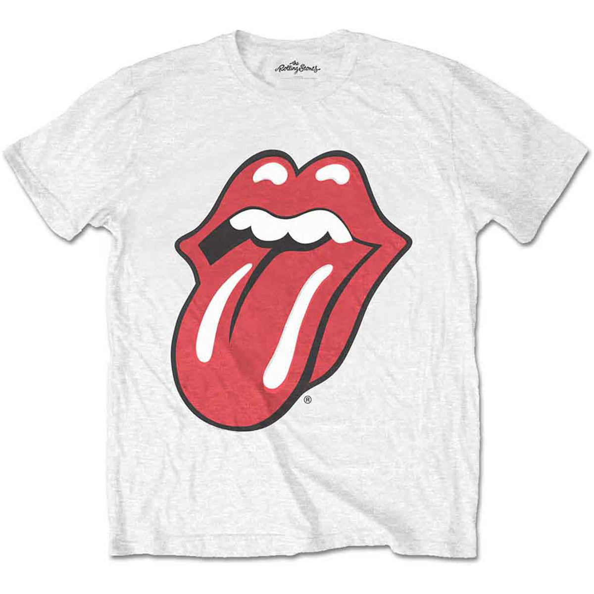ROLLING STONES, THE - CLASSIC TONGUE - T-Shirt White