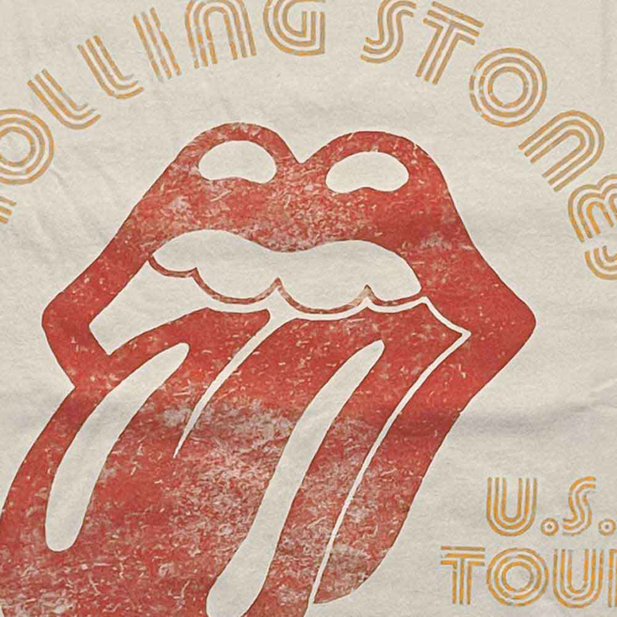 ROLLING STONES, THE - US TOUR '78 - Ringer T-Shirt Neutral
