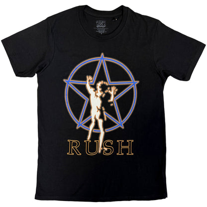 RUSH - STARMAN GLOW - T-Shirt Black