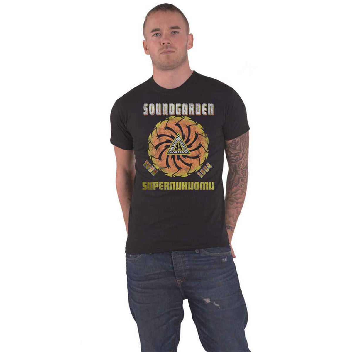 SOUNDGARDEN - SUPERUNKNOWN TOUR '94 - T-Shirt Black (Back Print)