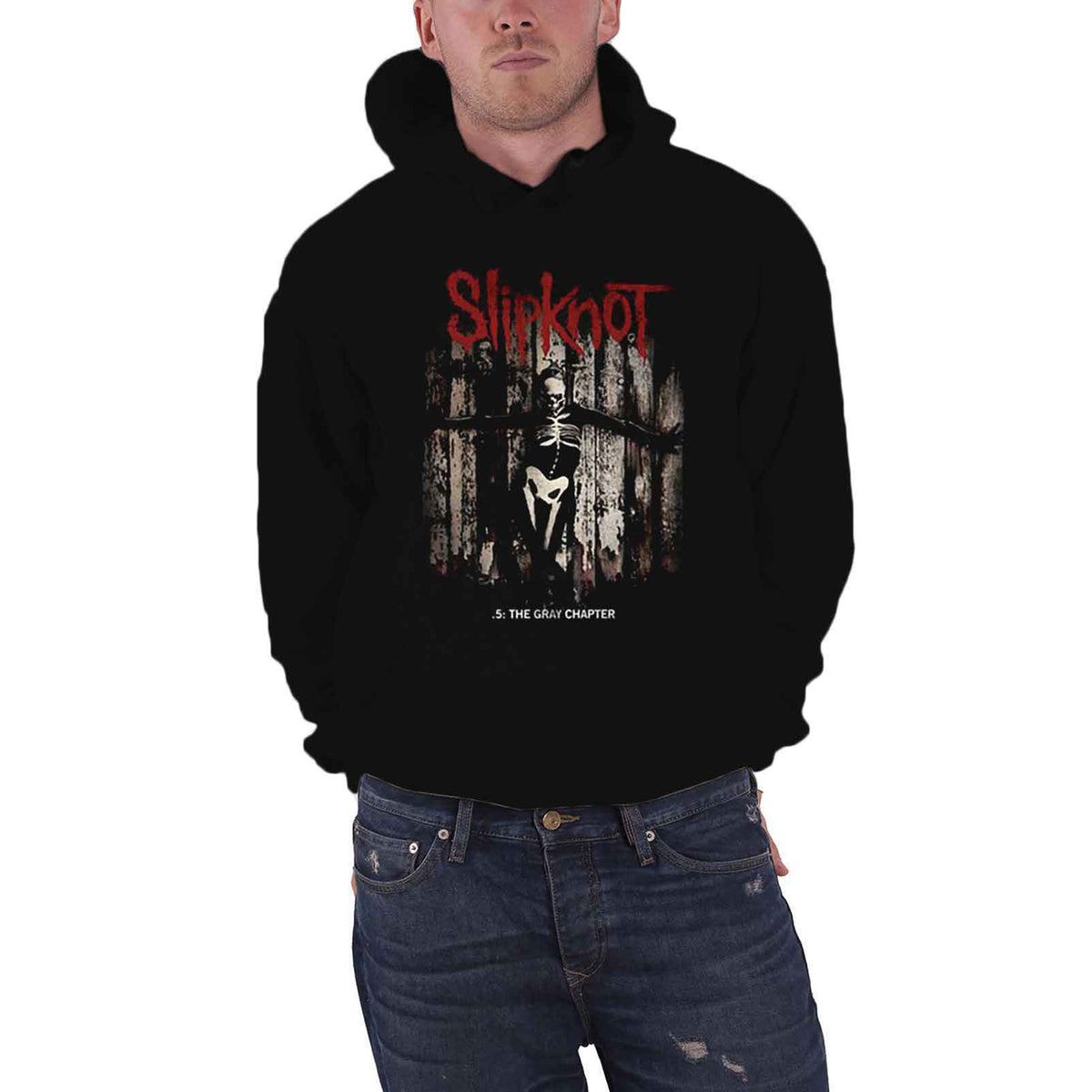 SLIPKNOT - .5 THE GRAY CHAPTER - Pullover Hoodie Black (Back Print)