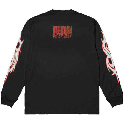 SLIPKNOT - SPIT IT OUT - Long Sleeve T-Shirt Black (Back & Sleeve Print)