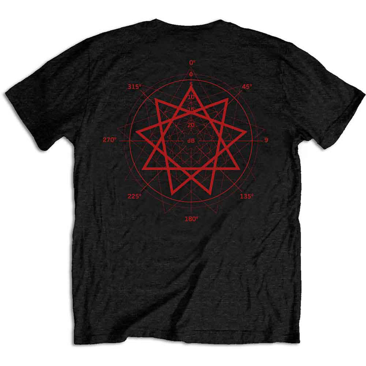 SLIPKNOT - RUSTY FACE - T-Shirt Black (Back Print)