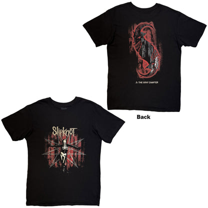 SLIPKNOT - .5: THE GRAY CHAPTER - T-Shirt Black (Back Print)