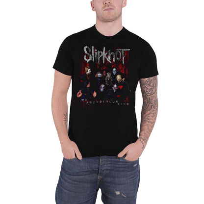 SLIPKNOT - WANYK GROUP PHOTO - T-Shirt Black (Back Print)