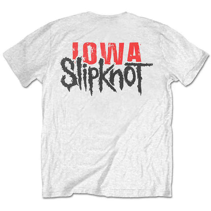 SLIPKNOT - IOWA GOAT SHADOW - T-Shirt White (Back Print)