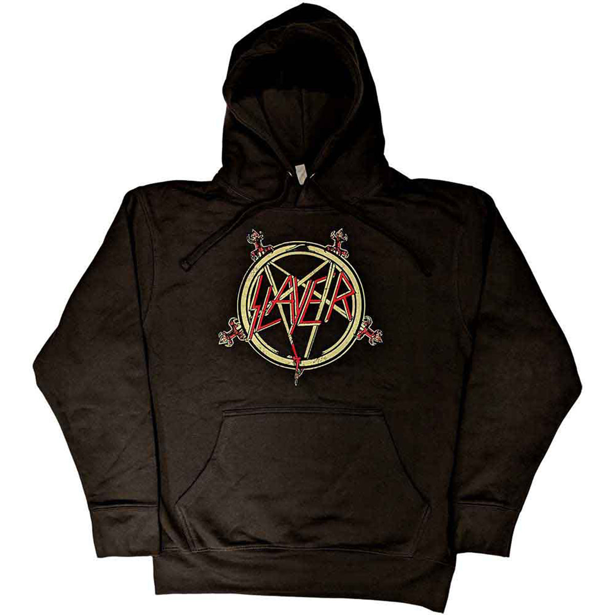 SLAYER - PENTAGRAM - Pull à capuche noir
