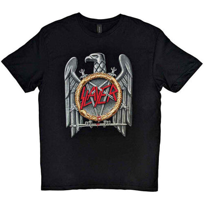 SLAYER - SILVER EAGLE - T-Shirt Noir