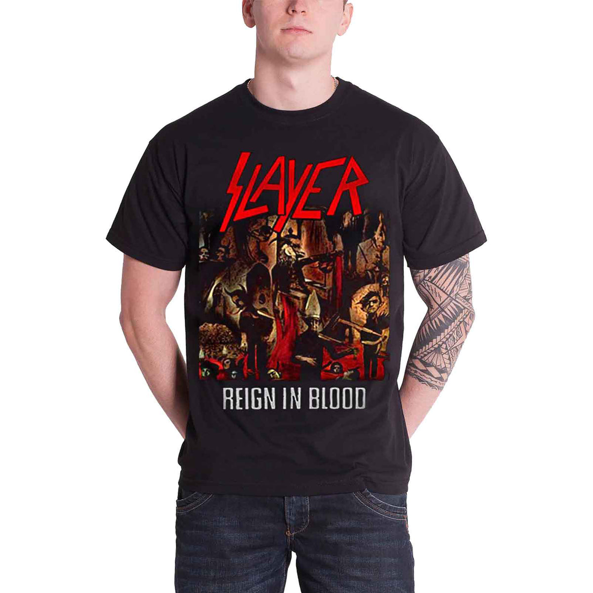 SLAYER - REIGN IN BLOOD - T-shirt noir