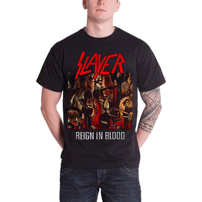 SLAYER - REIGN IN BLOOD - T-shirt noir