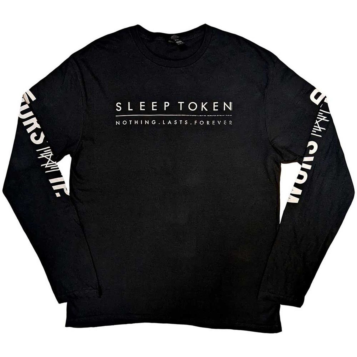 SLEEP TOKEN - WORSHIP - Long Sleeve T-Shirt Black (Sleeve Print)
