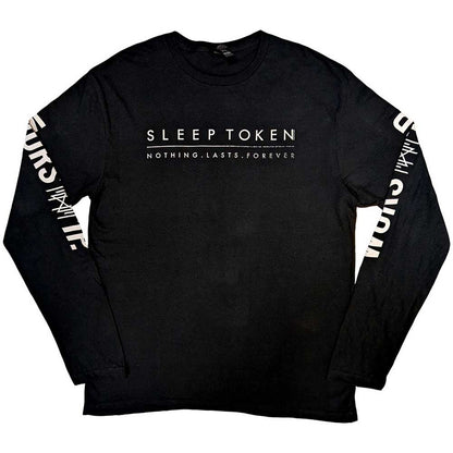 SLEEP TOKEN - WORSHIP - Long Sleeve T-Shirt Black (Sleeve Print)