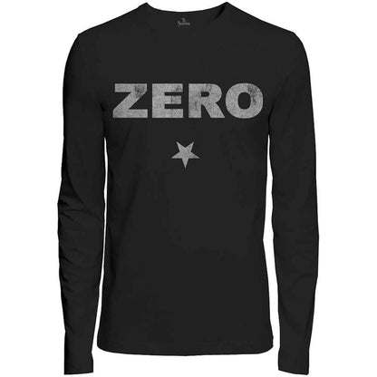 SMASHING PUMPKINS, THE - ZERO DISTRESSED - Long Sleeve T-Shirt Black