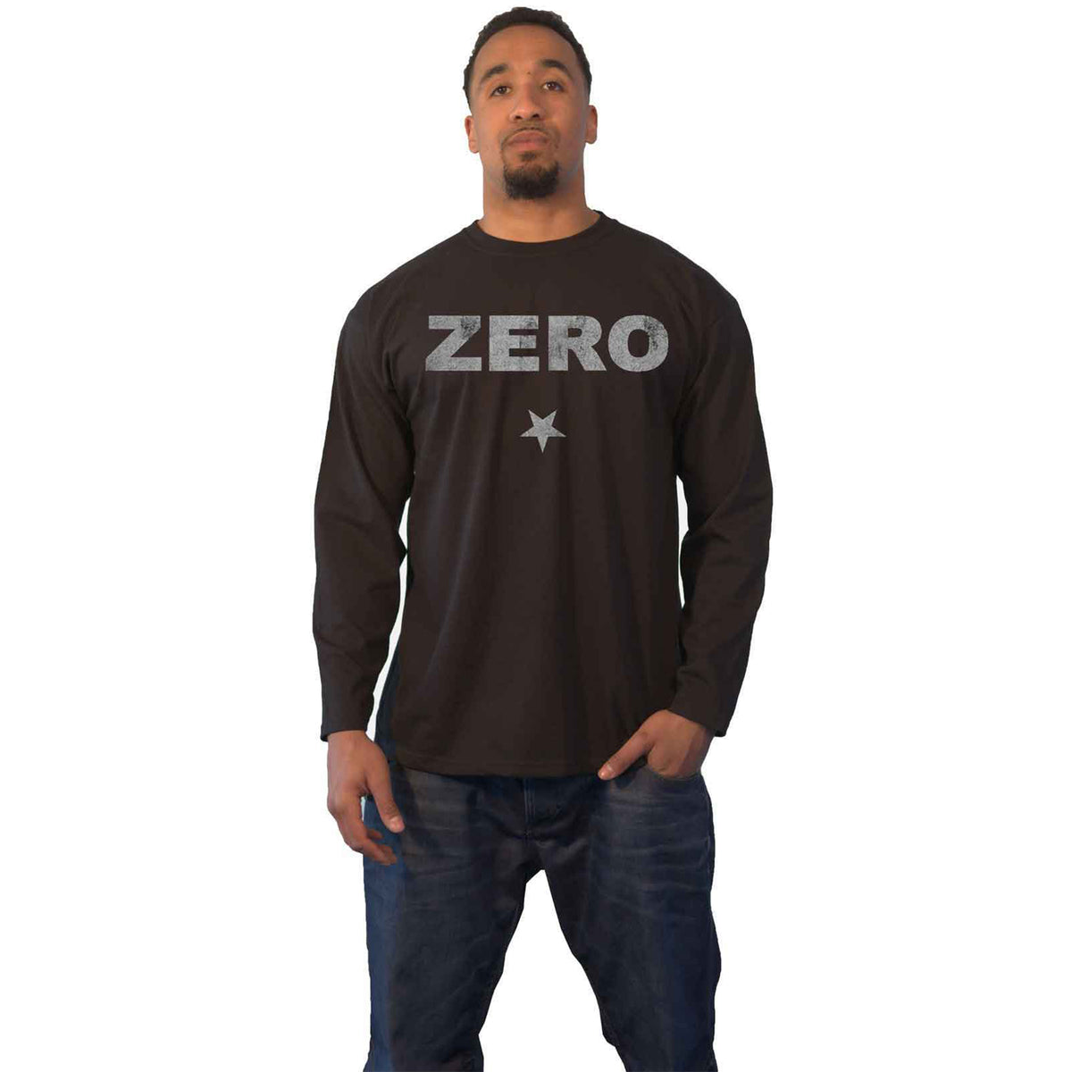 SMASHING PUMPKINS, THE - ZERO DISTRESSED - Long Sleeve T-Shirt Black