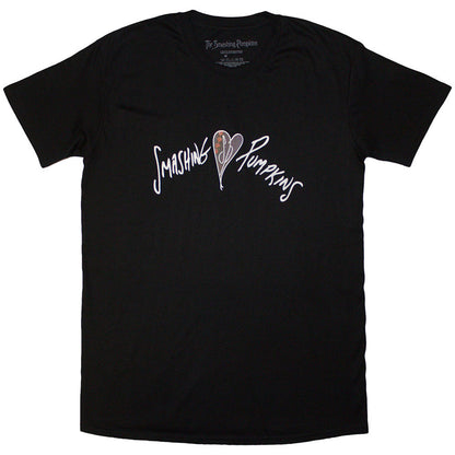 SMASHING PUMPKINS, THE - GISH HEART - T-Shirt Black