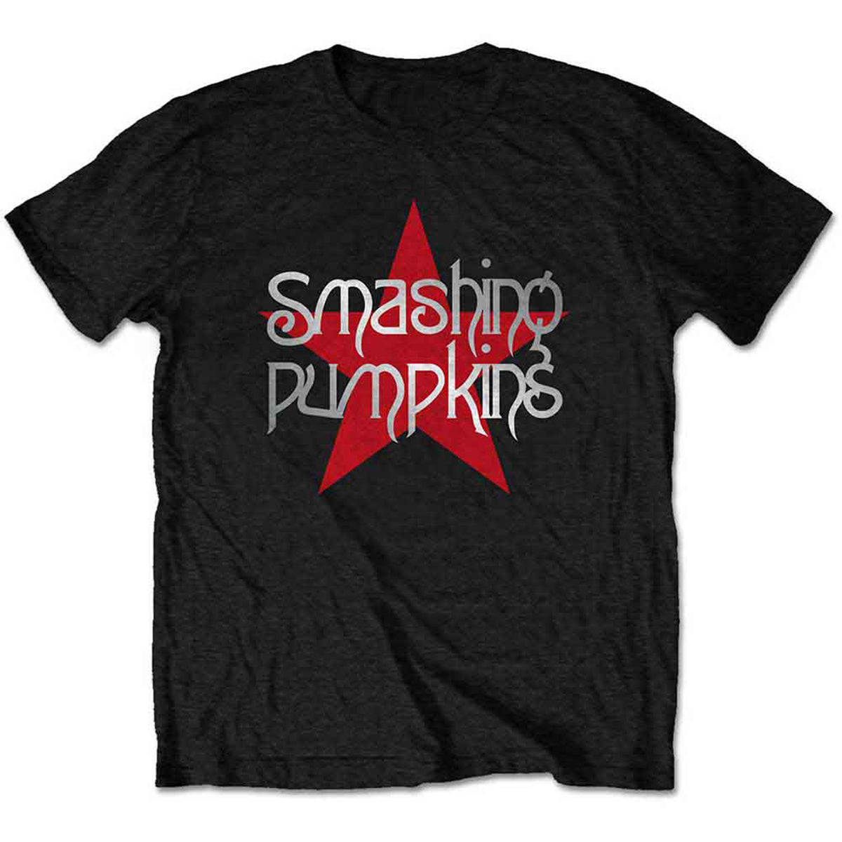 SMASHING PUMPKINS, THE - STAR LOGO - T-Shirt Black