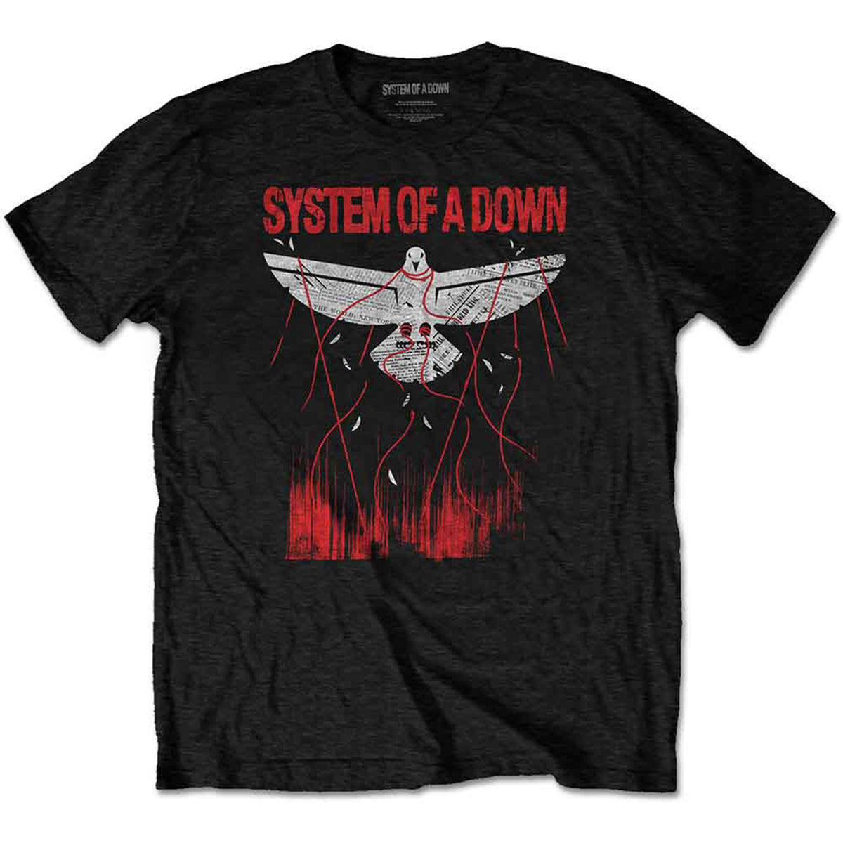 SYSTEM OF A DOWN - DOVE OVERCOME - T-Shirt Black
