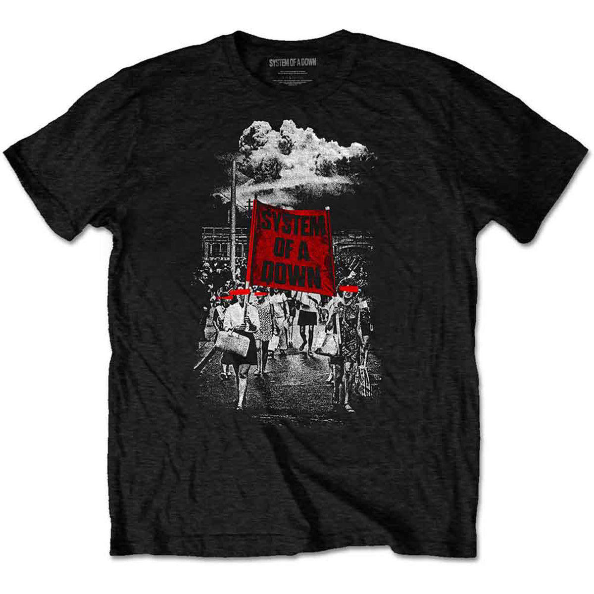 SYSTEM OF A DOWN - BANNER MARCHES - T-Shirt Black
