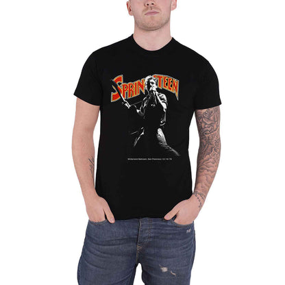BRUCE SPRINGSTEEN - WINTERLAND BALLROOM SINGING - T-Shirt Black
