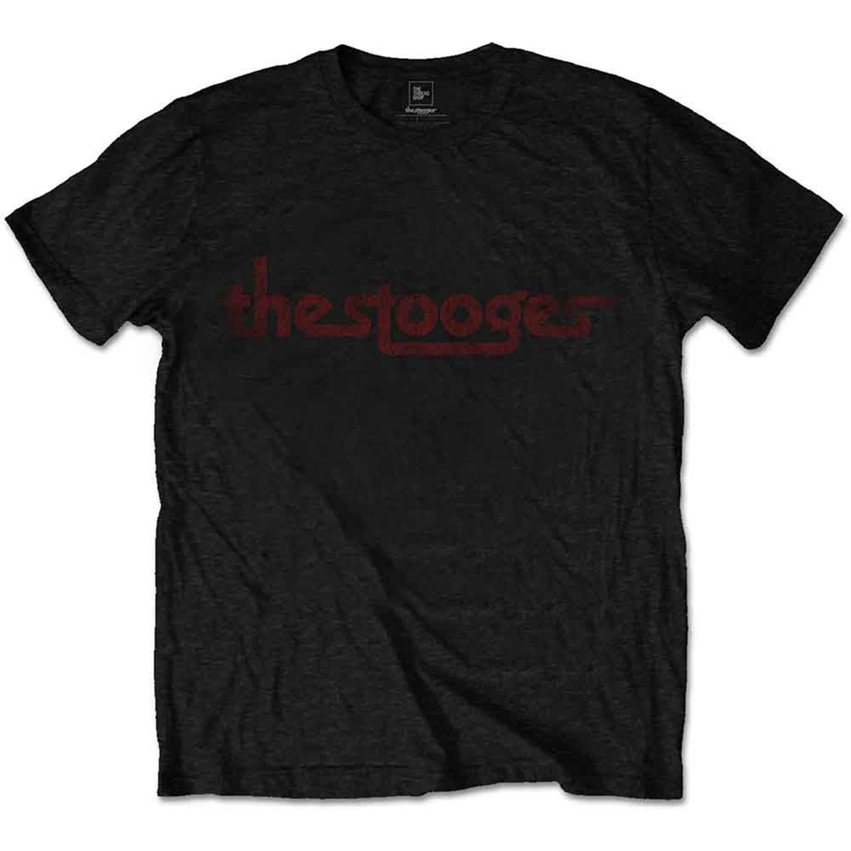 IGGY & THE STOOGES - VINTAGE LOGO - T-Shirt Black