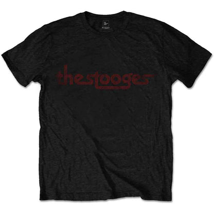 IGGY & THE STOOGES - VINTAGE LOGO - T-Shirt Black